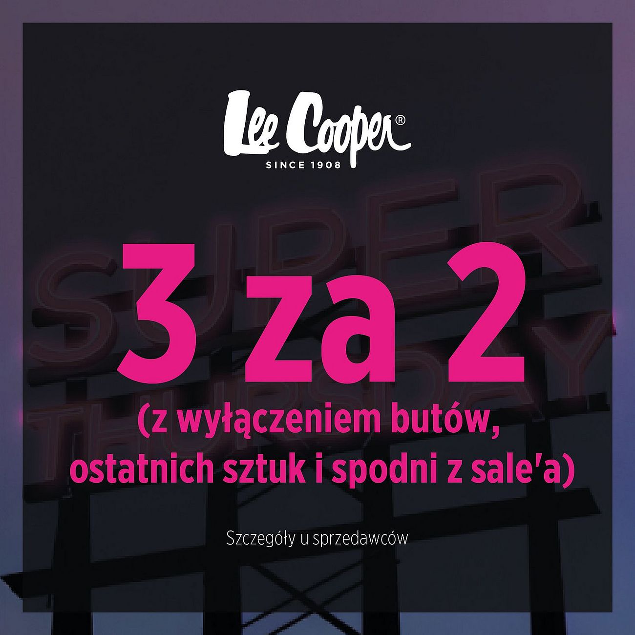 Szczegóły oferty na super czwartek
