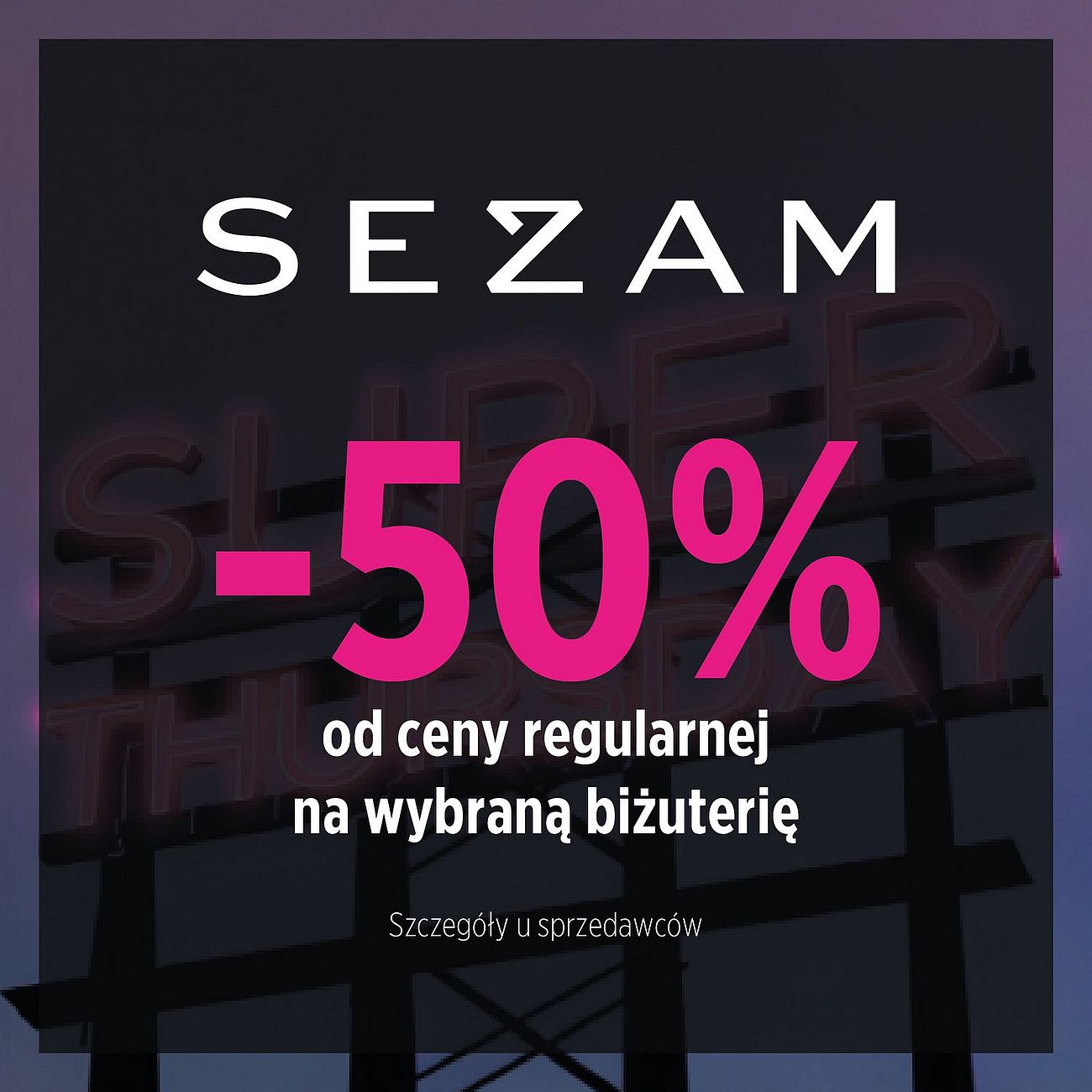 Szczegóły oferty na super czwartek