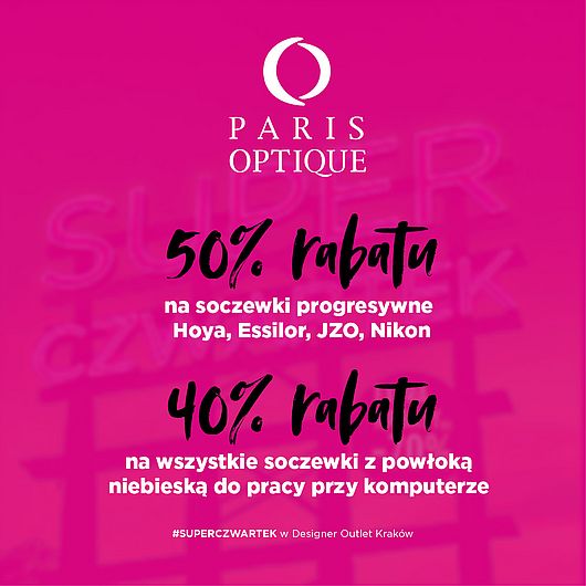Szczegóły oferty promocyjnej super czwartku