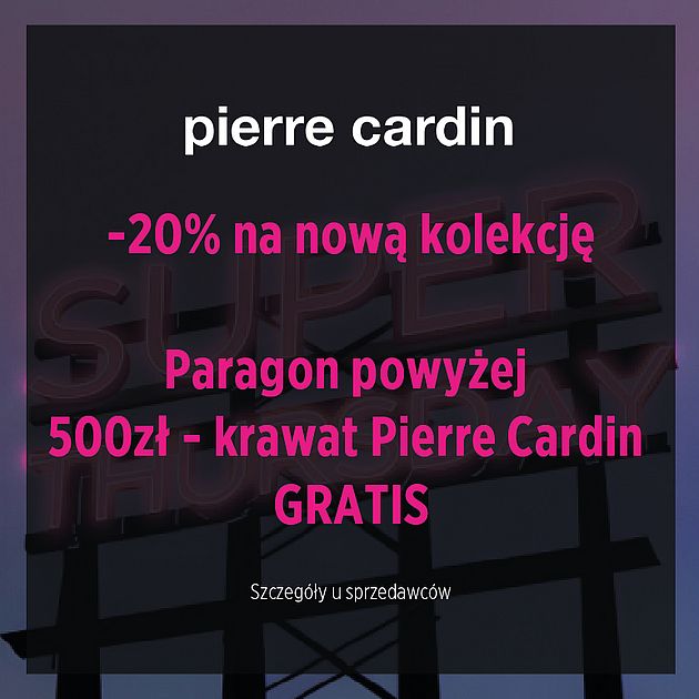 Szczegóły oferty na super czwartek