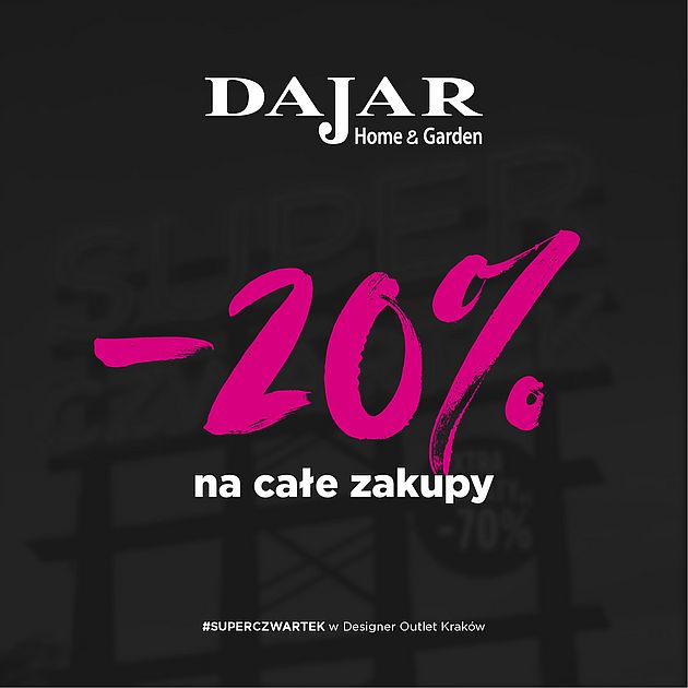 Szczegóły oferty promocyjnej super czwartku