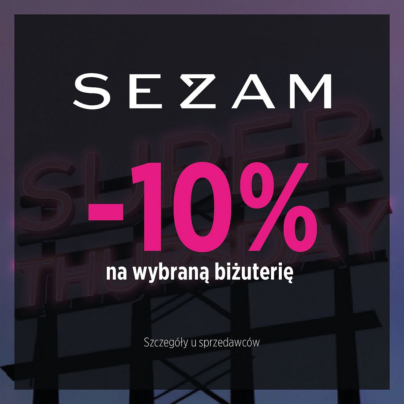 Szczegóły oferty na super czwartek