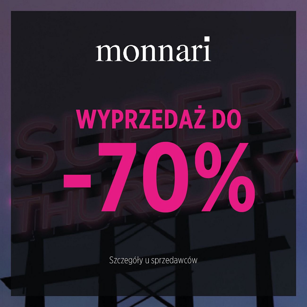 Szczegóły oferty na super czwartek