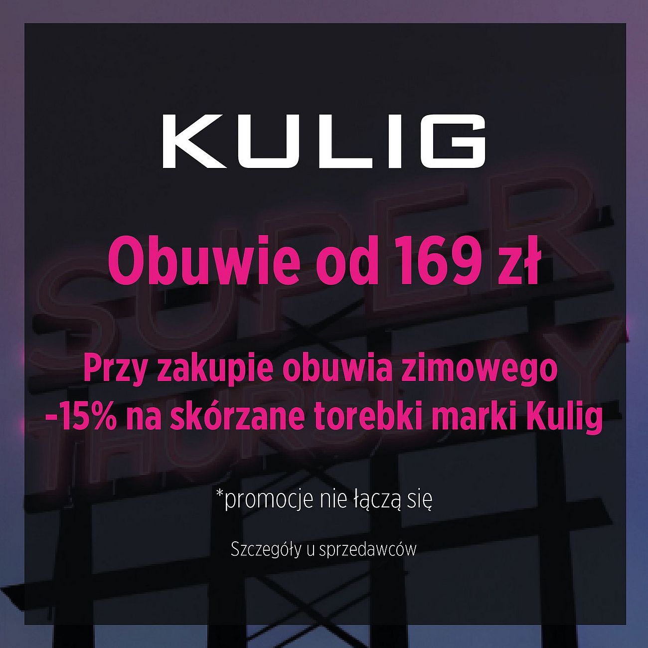 Szczegóły oferty na super czwartek