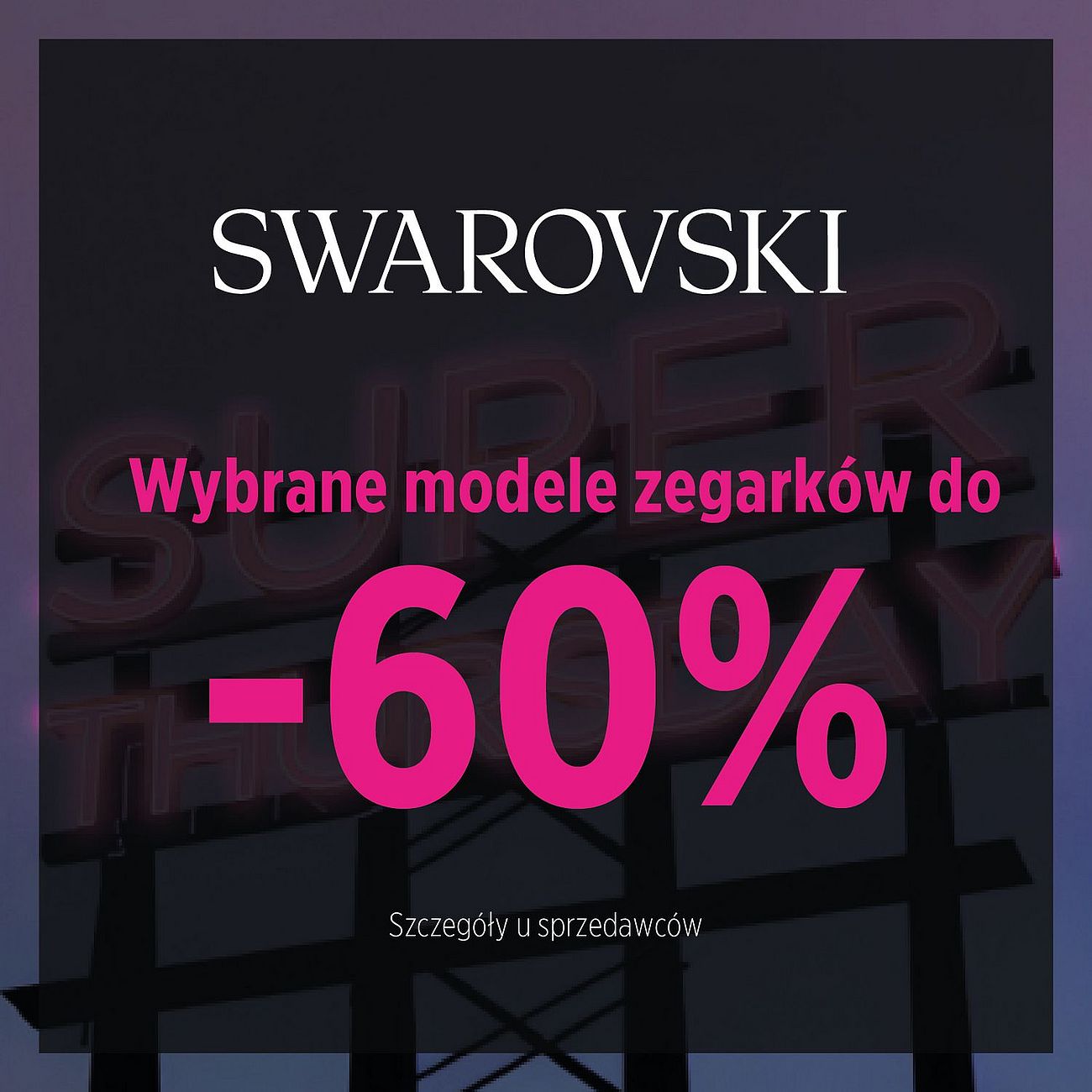 Szczegóły oferty na super czwartek