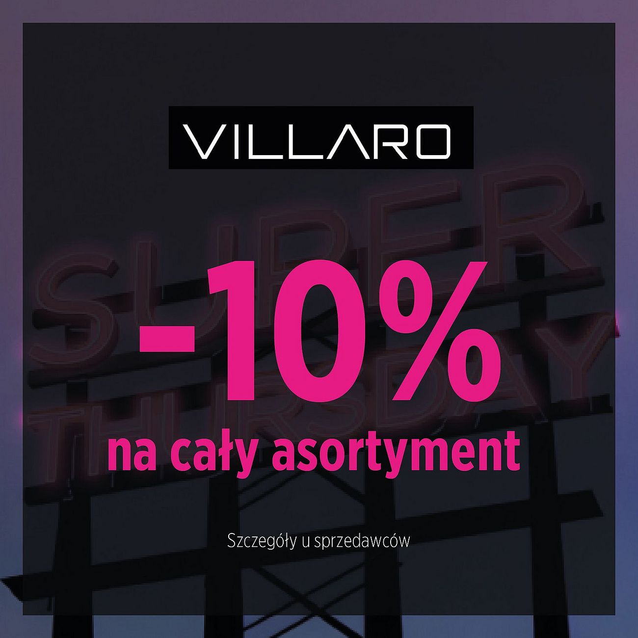 Szczegóły oferty na super czwartek