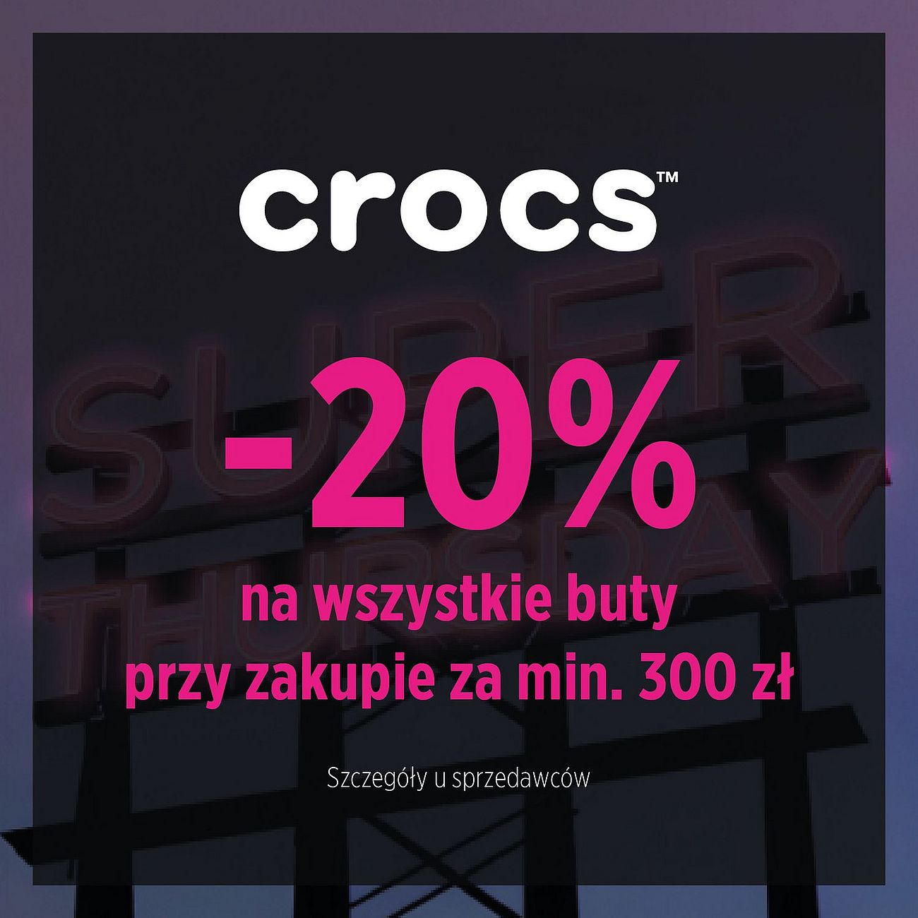 Szczegóły oferty na super czwartek
