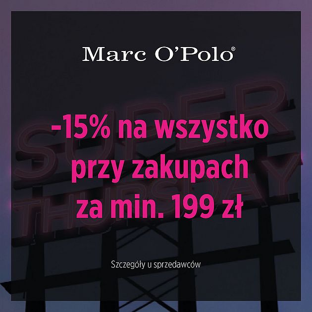 Szczegóły oferty na super czwartek