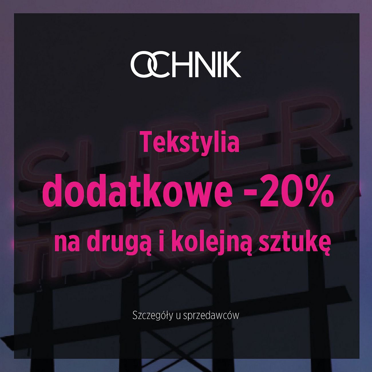 Szczegóły oferty na super czwartek