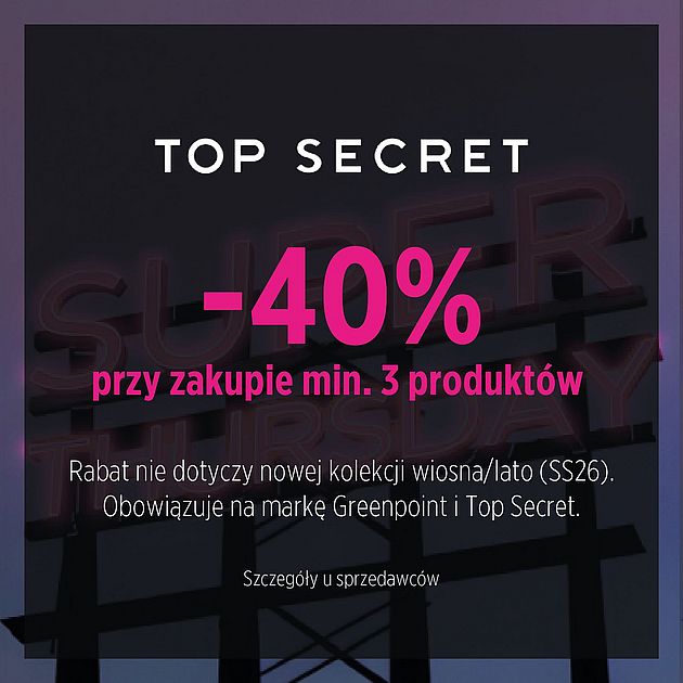 Szczegóły oferty na super czwartek