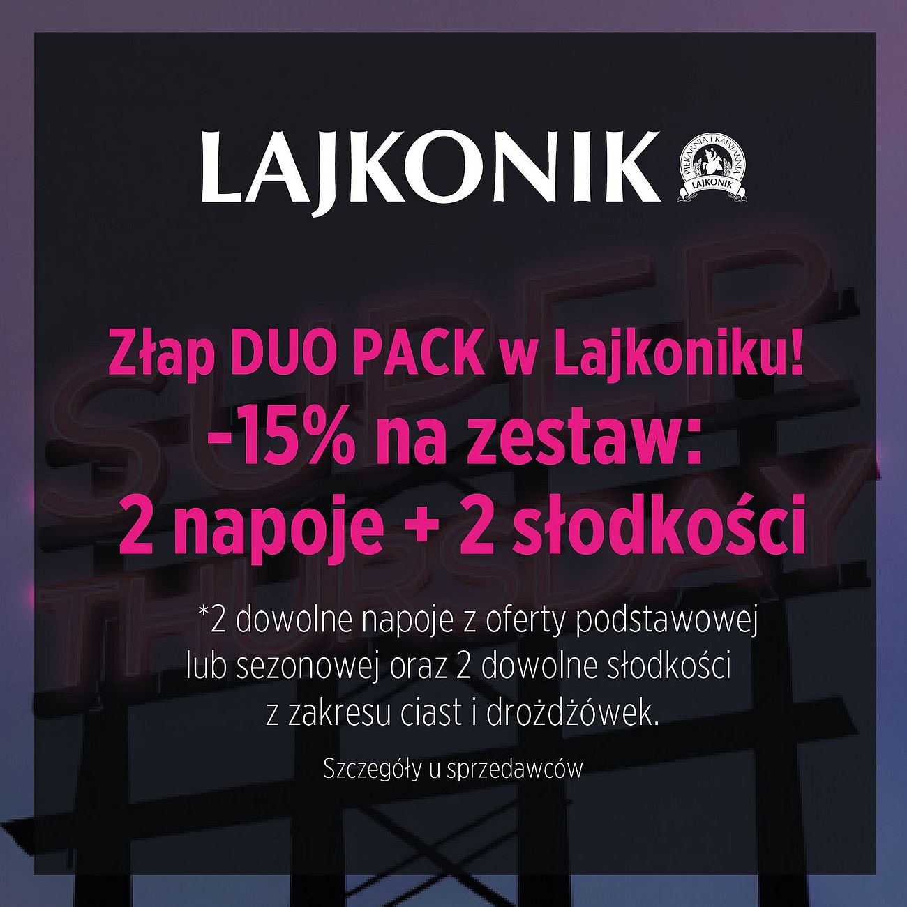 Szczegóły oferty na super czwartek