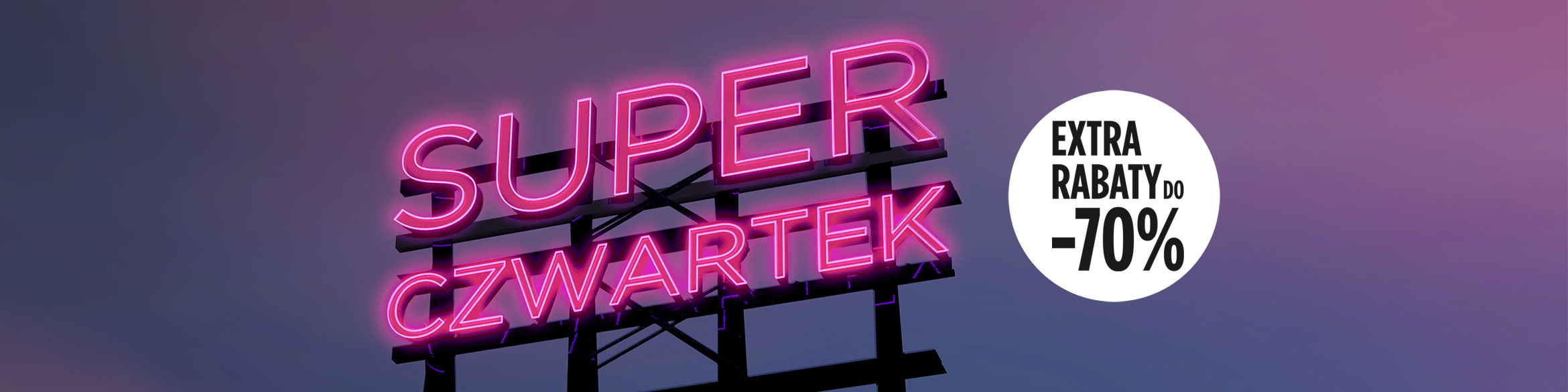 Grafika promocyjna - Super Czwartek