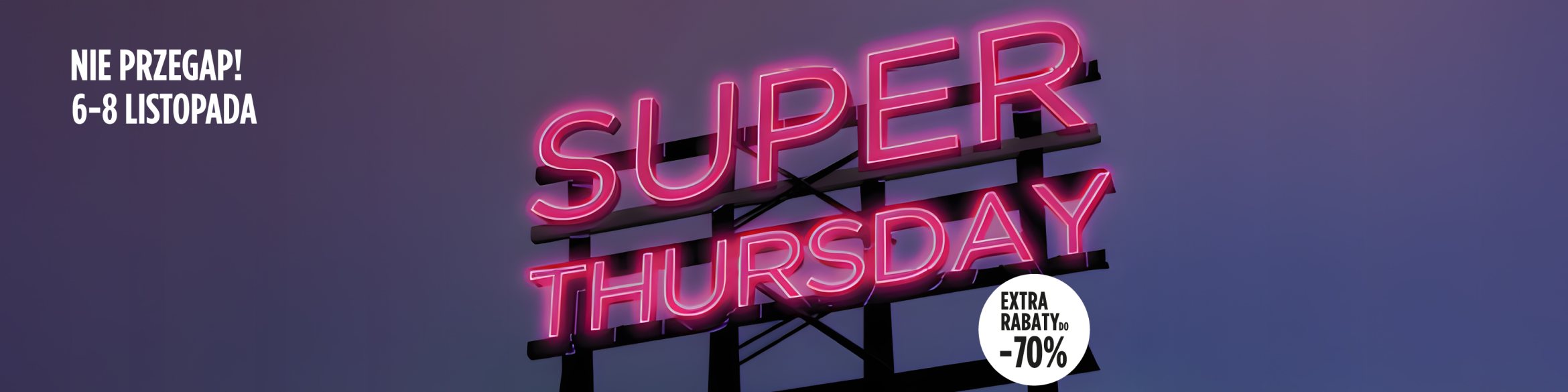 Grafika promocyjna - Super Czwartek