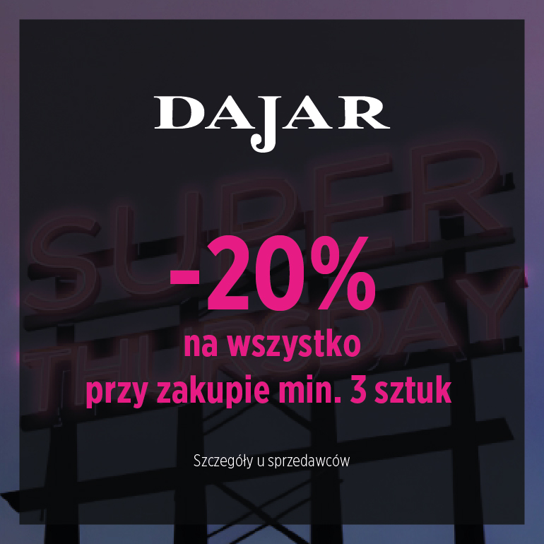 Szczegóły oferty na super czwartek