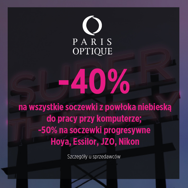 Szczegóły oferty na super czwartek