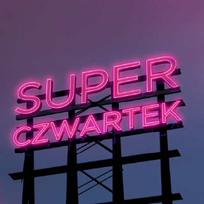Grafika promocyjna - Super Czwartek
